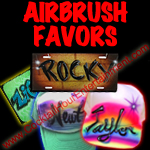 airbrush favors