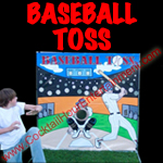 baseball toss button