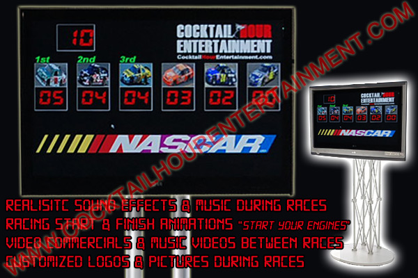 electronic racing scoreboard
