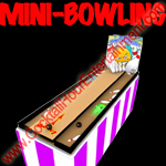 mini bowling carnival game