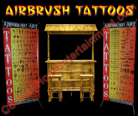 Bar Mitzvah Airbrush Tattoos